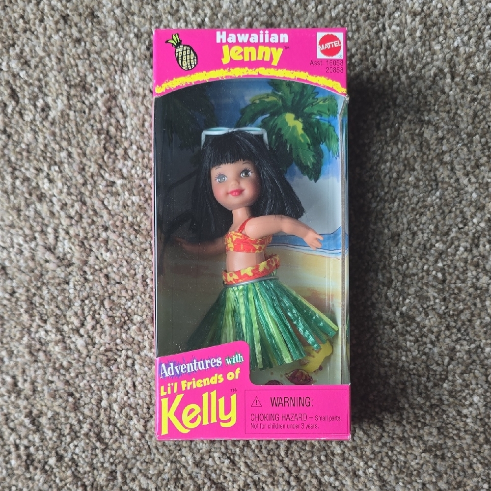Mattel Hawaiian Jenny Doll Friends of Kelly